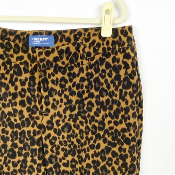 Old Navy Harper High Rise Leopard Print Pants - Picture 2 of 5